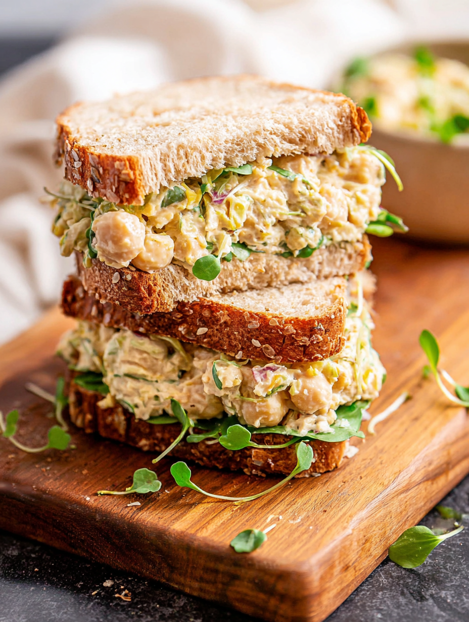 Chickpea Salad Sandwich