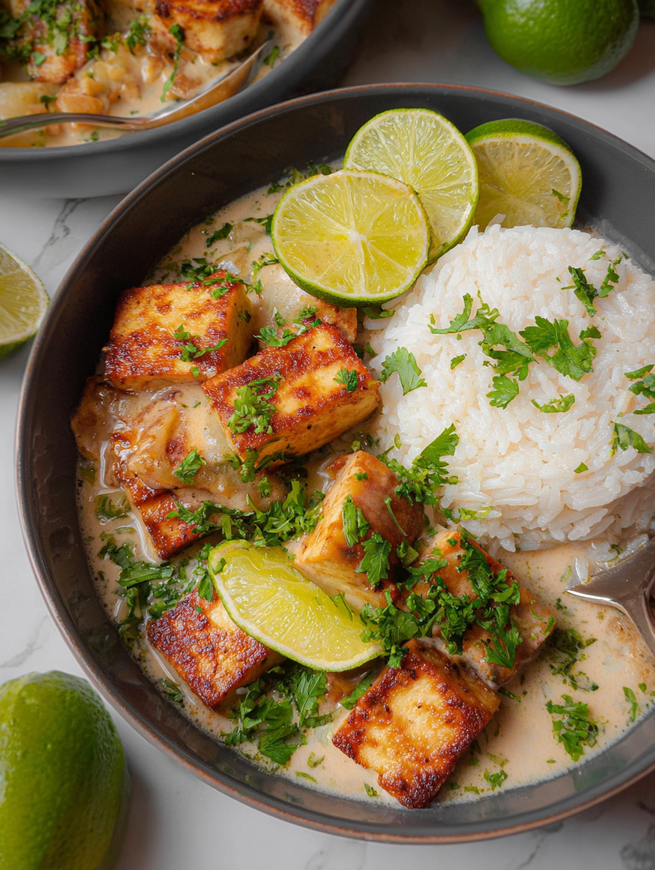 Coconut Lime Tofu