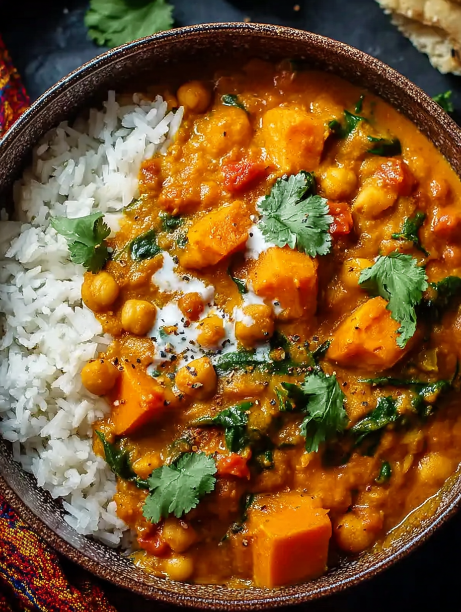 Sweet Potato and Chickpea Curry