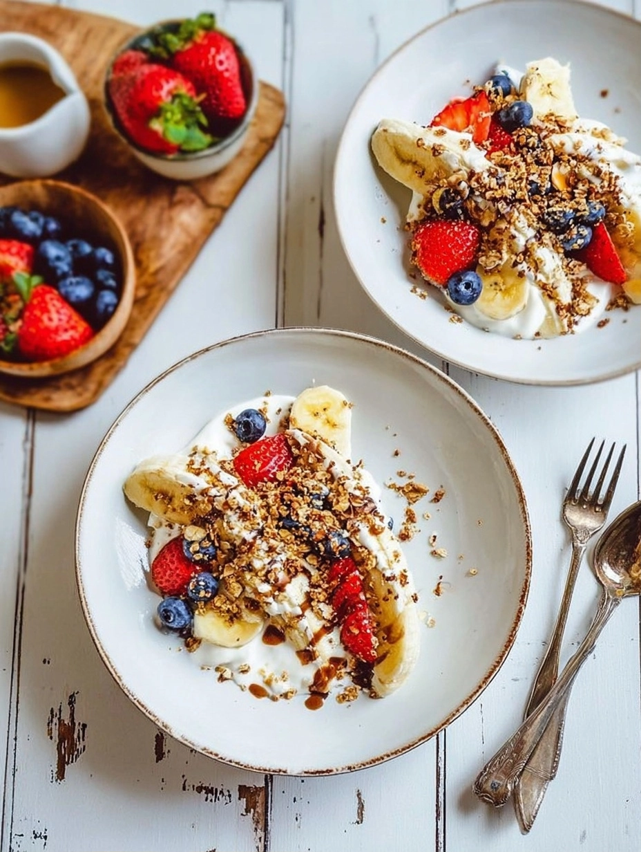 Banana Split Breakfast
