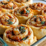 Caramelized Onion & Spinach Pizza Rolls