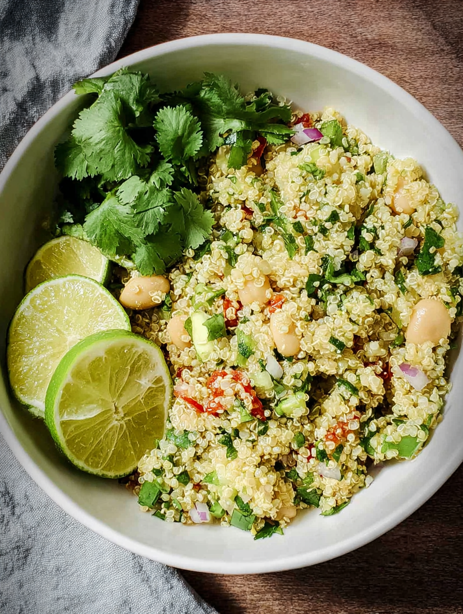 Cilantro Lime Quinoa Salad