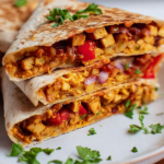 Crispy Shredded Chipotle Tofu Wraps