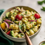 Dairy-Free Avocado Pasta Salad