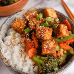 Easy High Protein Tofu Stir Fry
