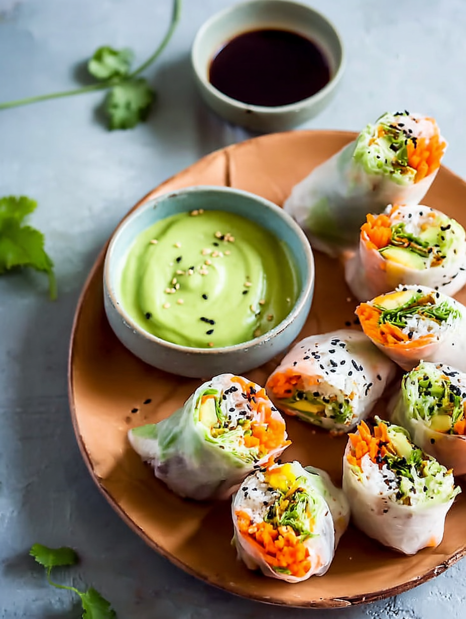 Fresh Sushi Spring Rolls
