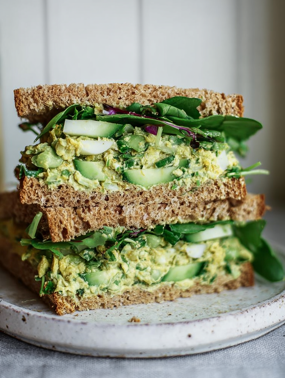Green Goddess Salad Sandwich
