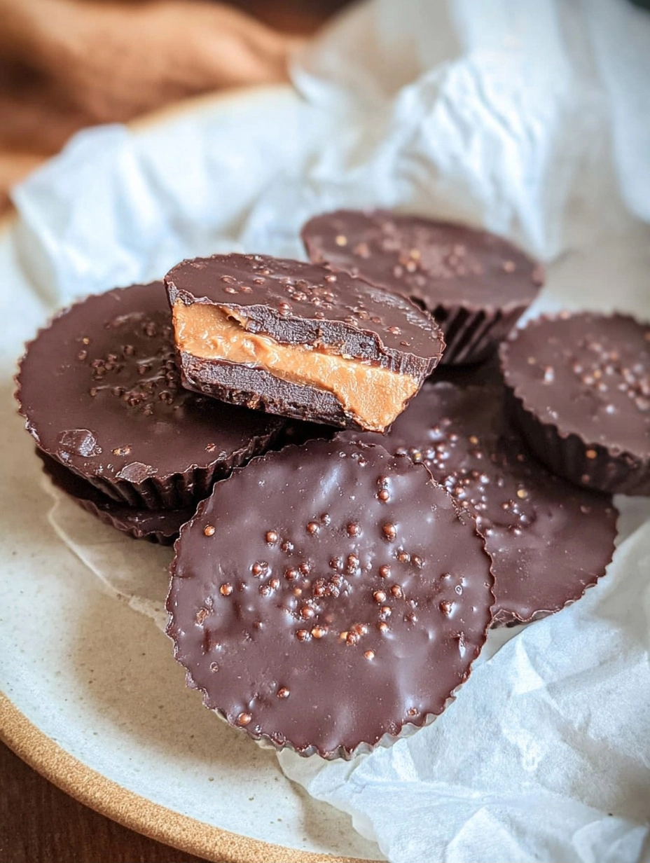 Quinoa Crunch Peanut Butter Cups