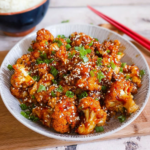Sticky Sesame Cauliflower
