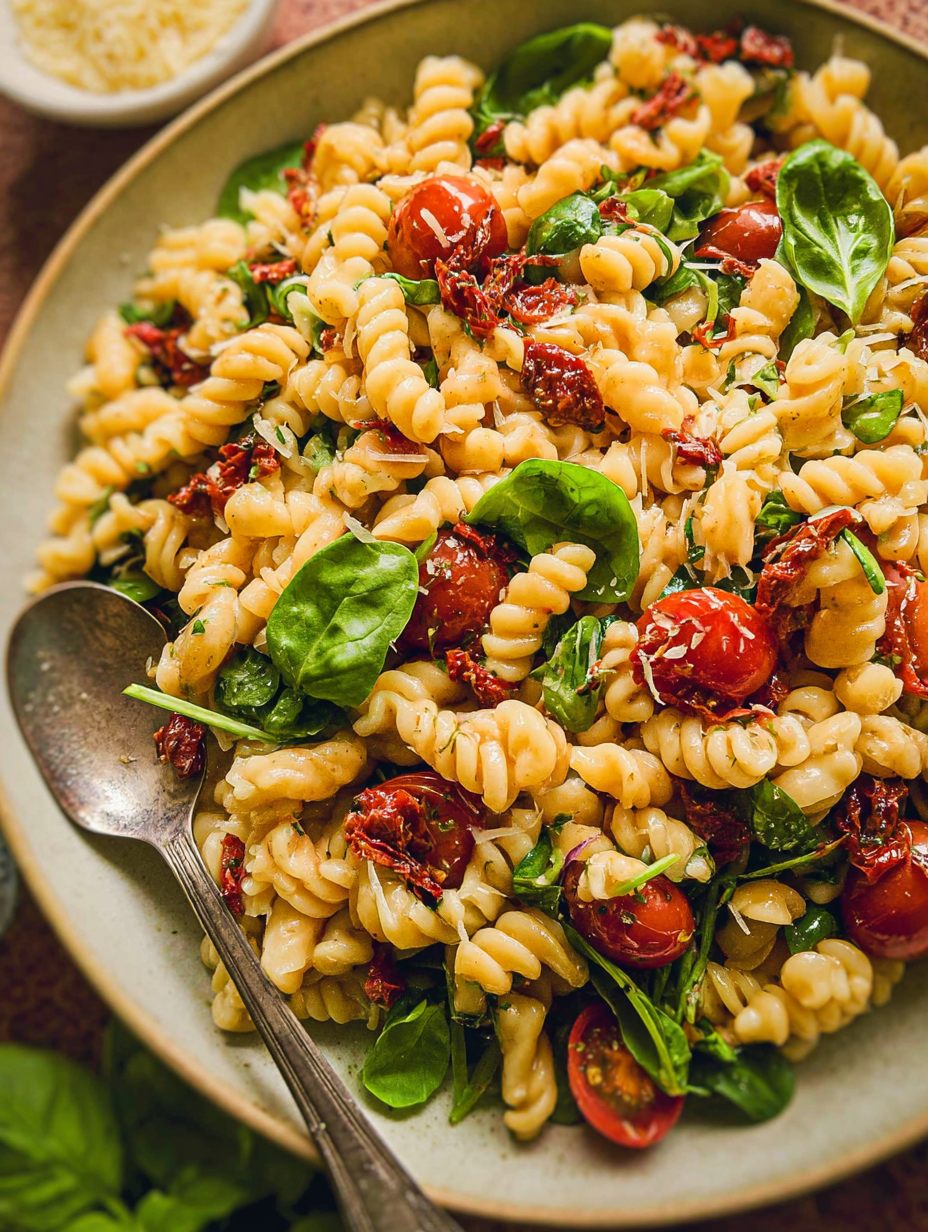 Sun-Dried Tomato Pasta Salad