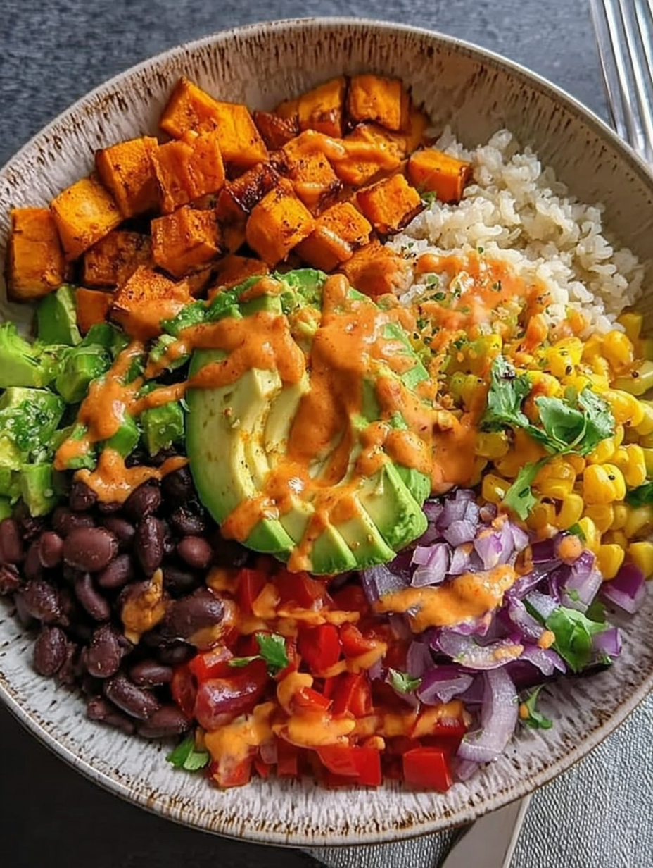 Sweet Potato Burrito Bowl