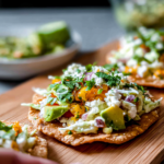 Tostadas with Cilantro Lime Slaw