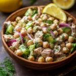 Tuna Garbanzo Bean Salad